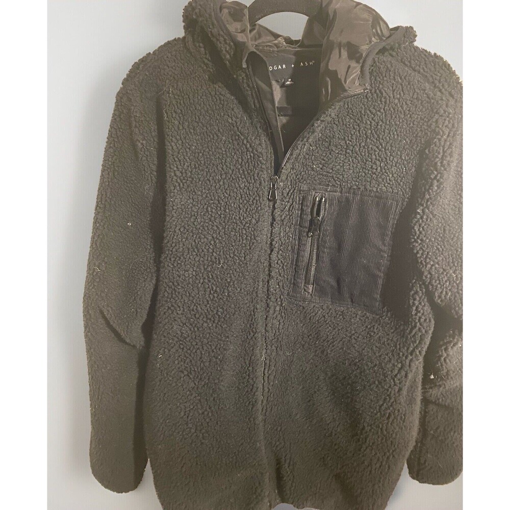 Edgar And Ash‎ Sherpa Hooded Teddy Coat size medium